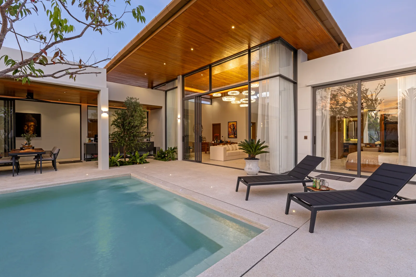 Pool villa at Mouana Serenity Cherng Talay